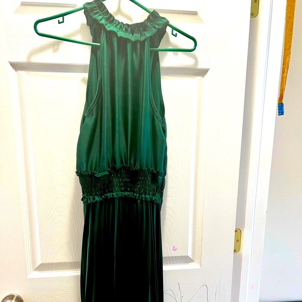 Green dress